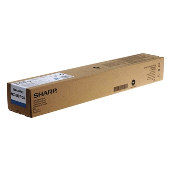 Toner Sharp MX-61GTCA [MX61GTCA] cyan, oryginalny | 24000str.