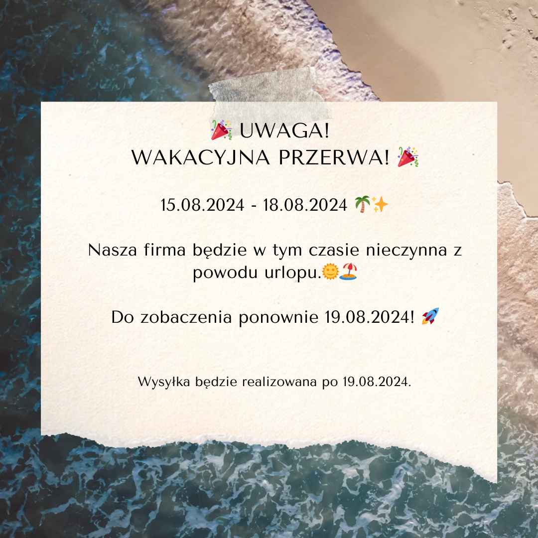 URLOP 15.08. - 18.08.2024