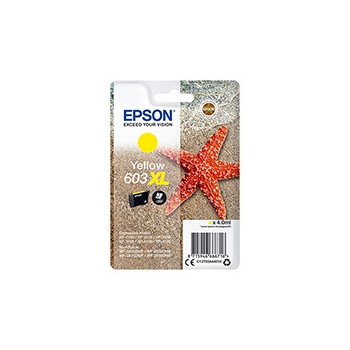 Tusz Epson 603XL Y [C13T03A44010] yellow, oryginalny | 4ml