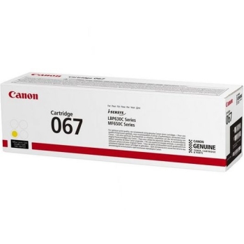Toner Canon CRG067 yellow, oryginalny | 1250str.