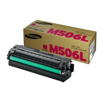 Toner Samsung CLT-M506L [SU305A] magenta, oryginalny | 3500str.