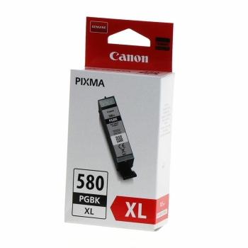 Tusz Canon PGI-580XL BK czarny, oryginalny | 18,5ml