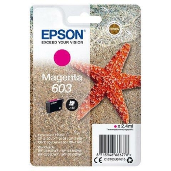 Tusz Epson 603 M [C13T03U34020] magenta, oryginalny | 2,4ml