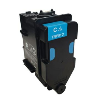 Toner Konica Minolta TNP-81C [AAJW451] cyan, oryginalny | 9000str.