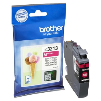 Tusz Brother LC-3213 M magenta, oryginalny | 4,7ml