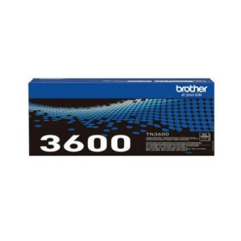 Toner Brother TN-3600 czarny, oryginalny | 3000str.