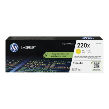 Toner HP 220X [W2202X] yellow, oryginalny | 5500str.