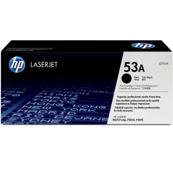 Toner HP 53A [Q7553A] czarny, oryginalny | 3000str.