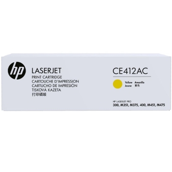Toner HP 305AC [CE412AC] yellow, oryginalny (korporacyjny) | 2600str.