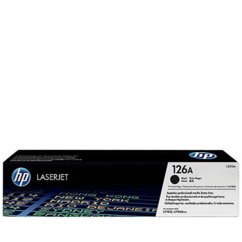 Toner HP 126A [CE310A] czarny, oryginalny | 1200str.
