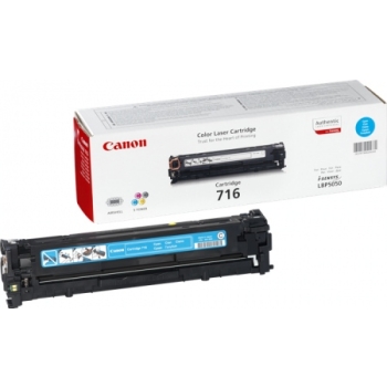 Toner Canon CRG716 cyan, oryginalny | 1500str.