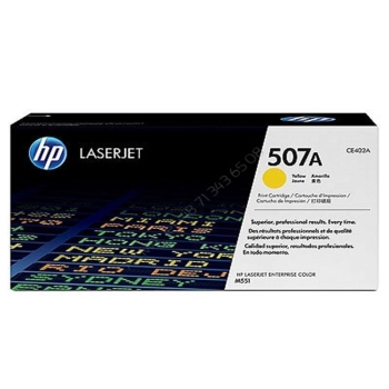 Toner HP 507A [CE402A] yellow, oryginalny | 6000str.