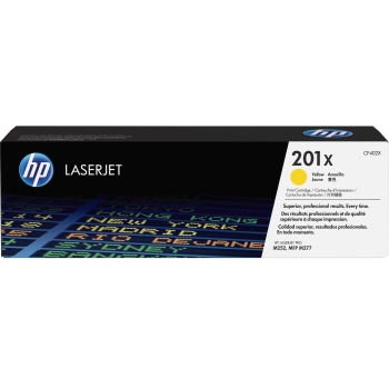 Toner HP 201X [CF402X] yellow, oryginalny | 2300str.