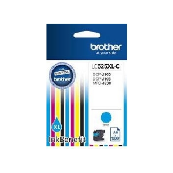 Tusz Brother LC-525 XL C cyan, oryginalny | 11,5ml