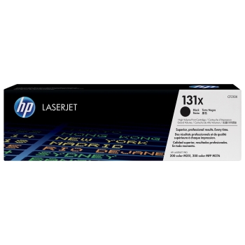 Toner HP 131X [CF210X] czarny, oryginalny | 2400str.