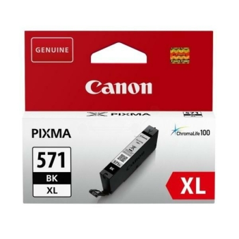 Tusz Canon CLI-571 XL BK czarny, oryginalny | 10.8 ml
