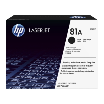 Toner HP 81A [CF281A] czarny, oryginalny | 10500str.