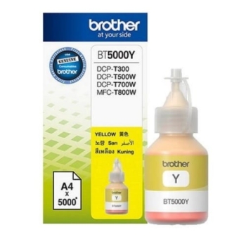 Tusz Brother BT-5000 yellow, oryginalny | 48,8ml