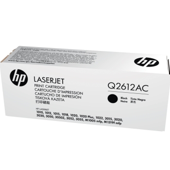 Toner HP 12AC [Q2612AC] czarny, oryginalny (korporacyjny) | 2000str.