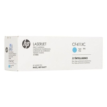 Toner HP 410XC [CF411XC] cyan, oryginalny (korporacyjny) | 5000str.