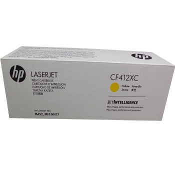 Toner HP 410XC [CF412XC] yellow, oryginalny (korporacyjny) | 5000str.