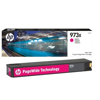 Tusz HP 973X [F6T82AE] magenta, oryginalny | 85.5ml | 7000str.