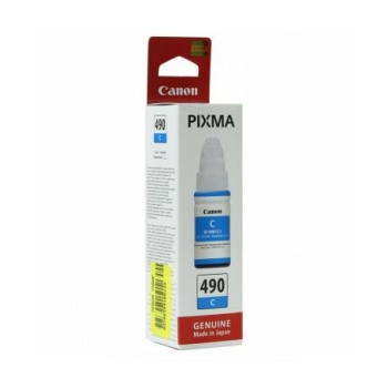 Tusz Canon GI-490 cyan, oryginalny | 70 ml