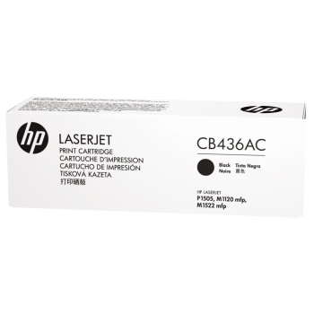 Toner HP 36AC [CB436AC] czarny, oryginalny (korporacyjny) | 2000str.