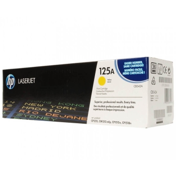 Toner HP 125A [CB542A] yellow, oryginalny | 1400str.