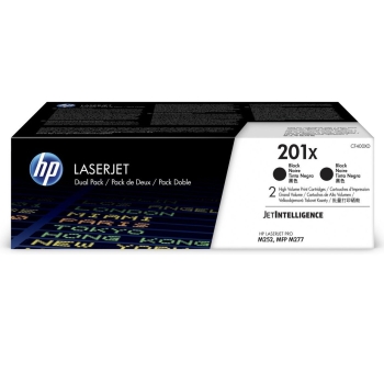 Toner HP 201XD [CF400XD] czarny, oryginalny | zestaw 2 tonerów | 2x 2800str.