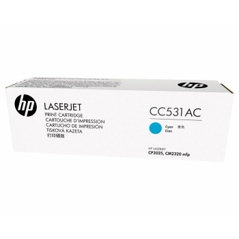 Toner HP 304AC [CC531AC] cyan, oryginalny (korporacyjny) | 2800str.
