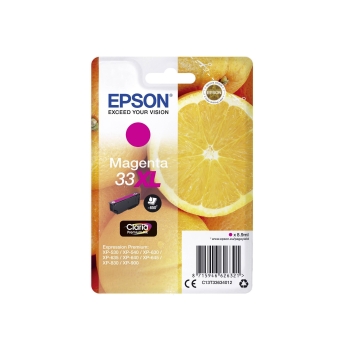 Tusz Epson 33XL M [T3363] magenta, oryginalny | 8,9ml