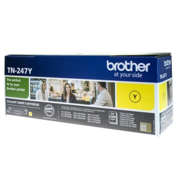 Toner Brother TN-247Y yellow, oryginalny | 2300str.