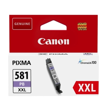 Tusz Canon CLI-581PB XXL Photo Blue, oryginalny | 11.7 ml