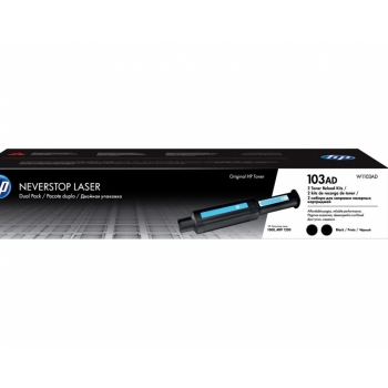 Toner HP 103AD [W1103AD] czarny, oryginalny | zestaw 2 tonerów | 2x 2500str.