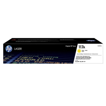 Toner HP 117A [W2072A] yellow, oryginalny | 700str.