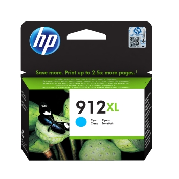 Tusz HP 912XL [3YL81AE] cyan, oryginalny |  9,9ml