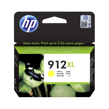 Tusz HP 912XL [3YL83AE] yellow, oryginalny | 9,9ml