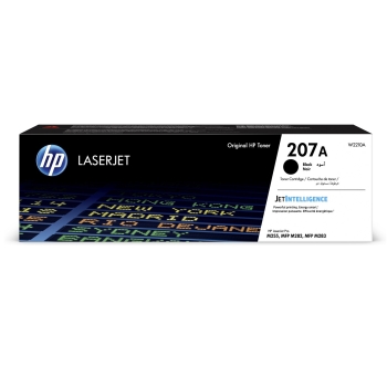Toner HP 207A [W2210A] czarny, oryginalny | 1350str.
