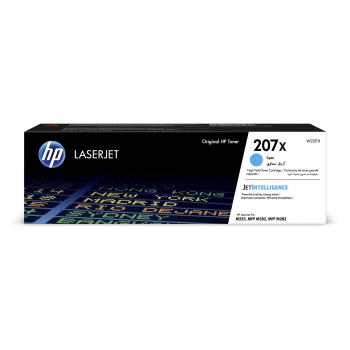 Toner HP 207X [W2211X] cyan, oryginalny | 2450str.