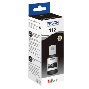 Tusz Epson 112 BK [C13T06C14A] Black, oryginalny | 127ml